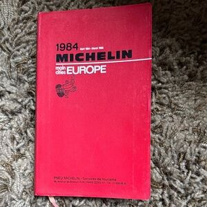 1984 Michelin, Main Cities Europe. Map included.